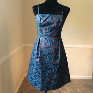 NWOT Anthropologie Leifnotes Paprika Brocade Dress